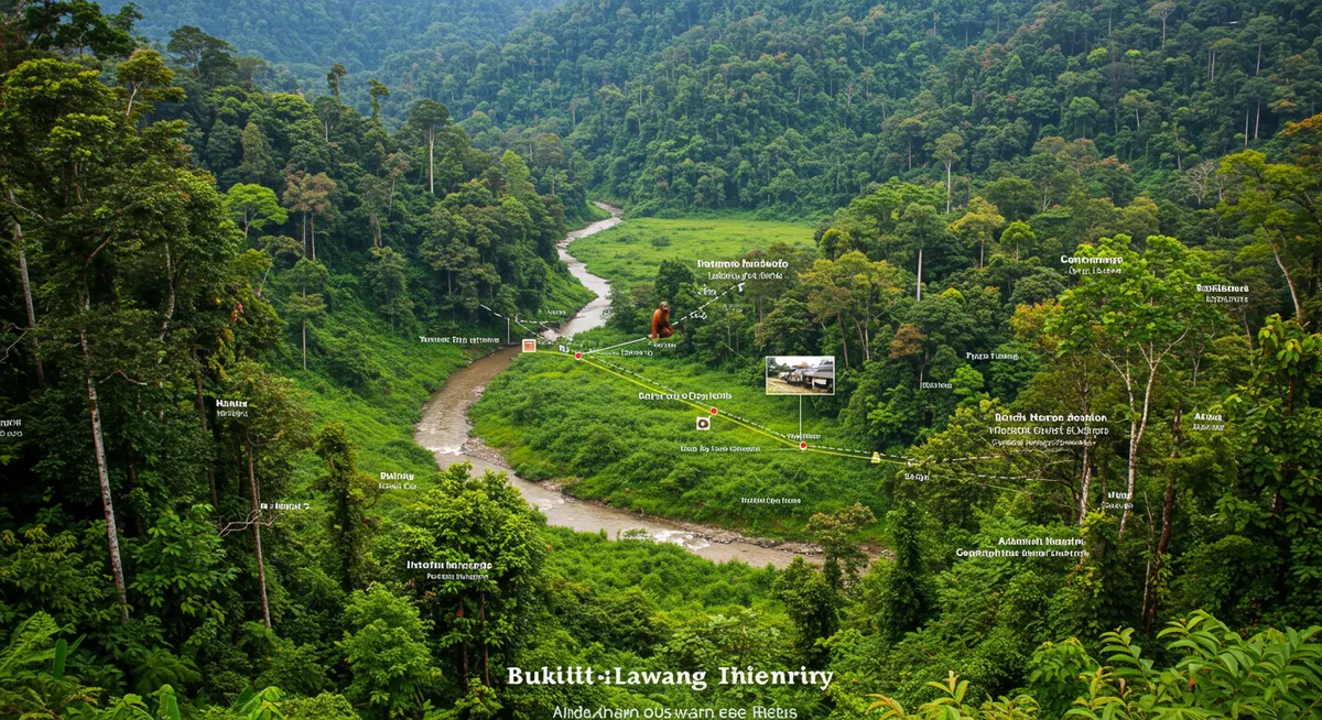 Bukit Lawang Itinerary: Jungle Adventure 2025