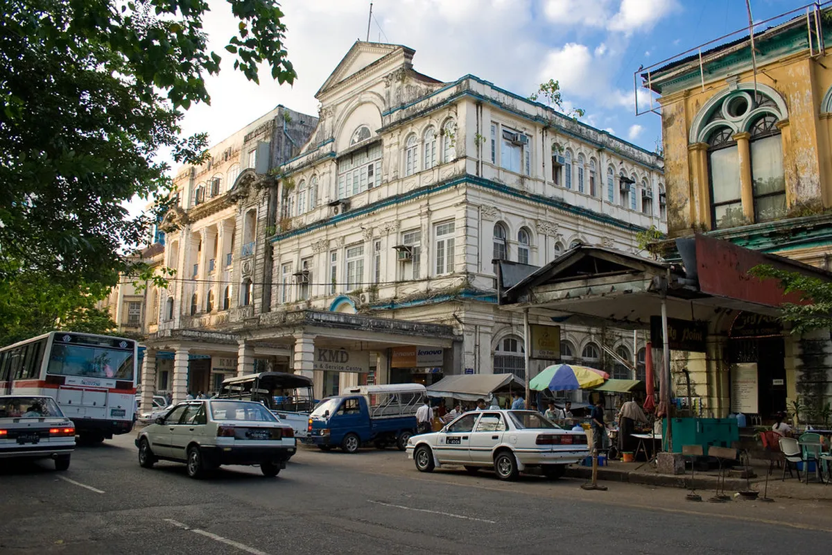 Downtown Yangon